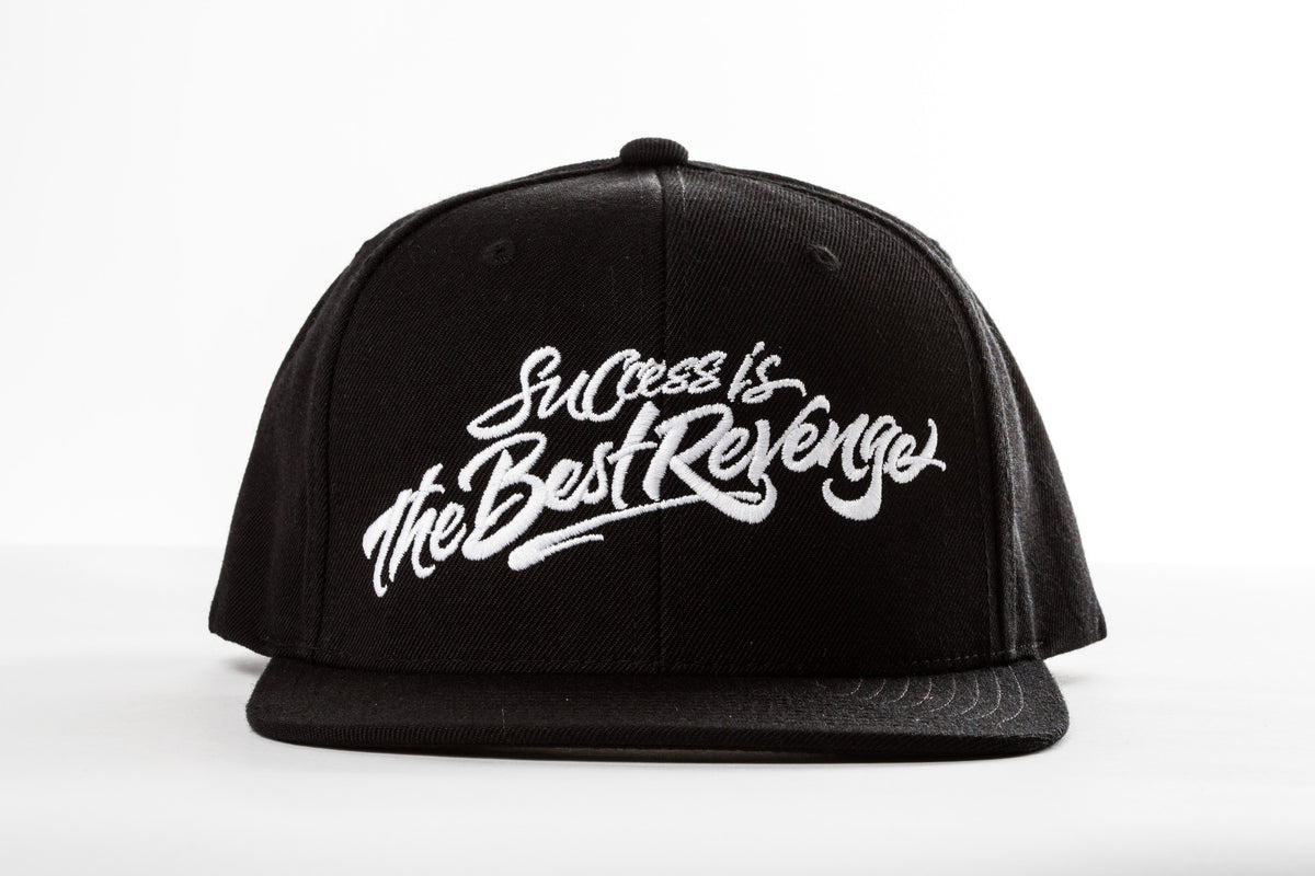 Success Is The Best Revenge - Black Snapback Hat